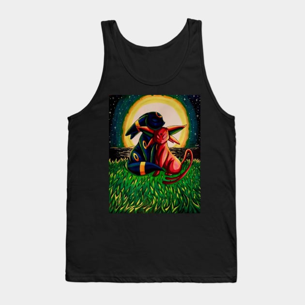 The Sunset Lovers Tank Top by Saquanarts